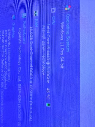 PC Intel i5 4440 3.10GHz 16GB GTX 650