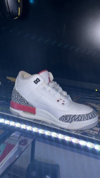 Zapatillas Jordan 3 Rojas y Blancas