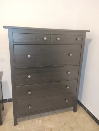 Cajonera Negra Ikea Hemnes