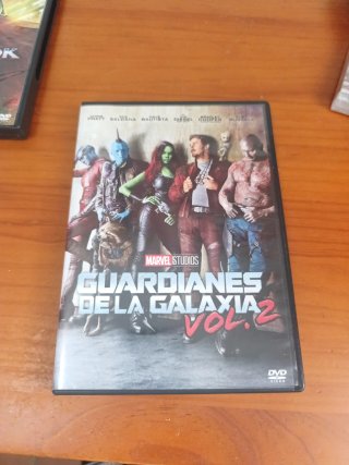 Lote 4 Películas DVD Marvel y más