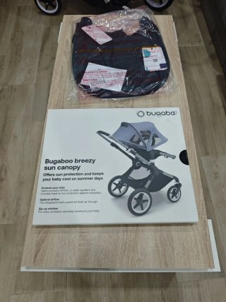 Capota extensible Bugaboo Fox / Cameleon 3 negro