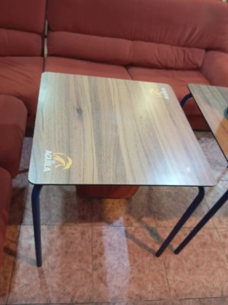 Mesas de bar Águila madera y metal