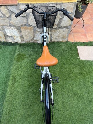 Bicicleta Paseo Mujer, Blanca