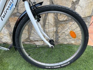 Bicicleta Paseo Mujer, Blanca