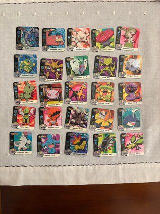 Lote Pokémon Staks Panini + Caja Organizadora