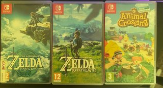 Nintendo Switch Juegos: Zelda y Animal Crossing
