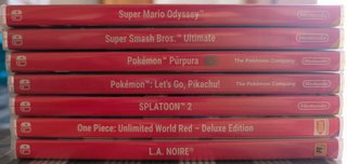 Lote de 7 juegos Nintendo Switch