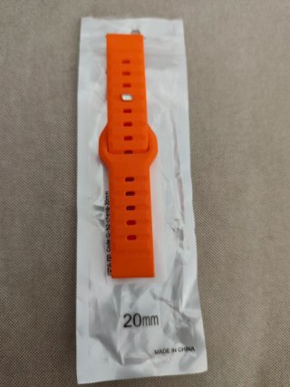 Correa Reloj Deportivo 20mm Naranja