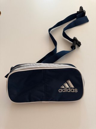 Riñonera Adidas Azul y Gris