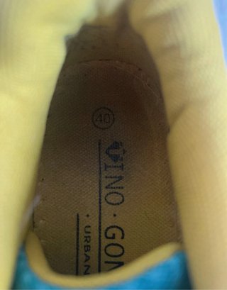 Zapatillas Beige y Amarillas