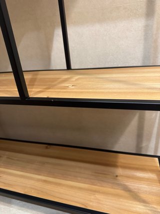Estantería Industrial Banak Importa Madera y Metal
