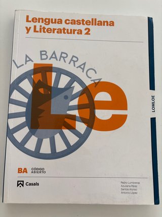 Lengua castellana y literatura 2, Le Bachillerato