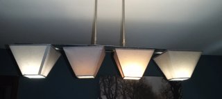 Lámpara colgante moderna 4 luces