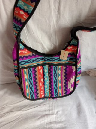 Bolsa de tela estilo Inca