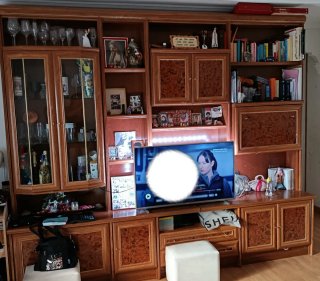 Mueble de salón madera