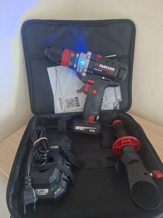 Taladro Parkside 12V 80Nm
