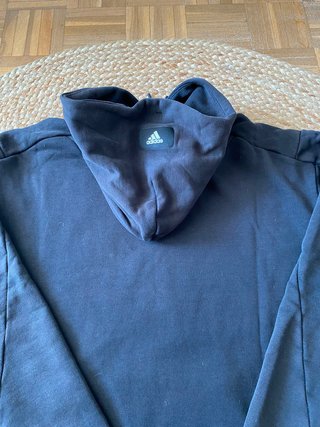 Sudadera con capucha Adidas negra - Talla L