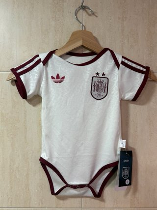 Body Bebé España Adidas Blanco Talla 9