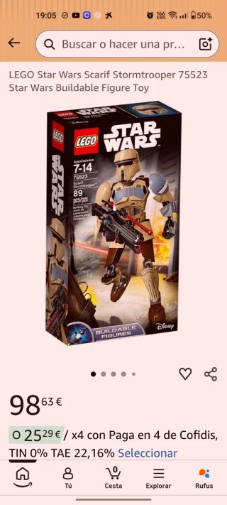 LEGO Star Wars Scarif Stormtrooper 75523
