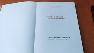 Biblia Juvenil ilustrada Colección 2 tomos tapa