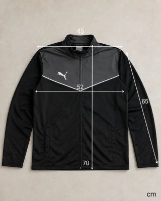 Tuta Puma M Grigio/Nero Completa
