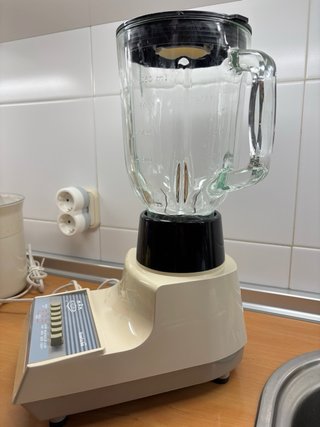 Batidora Vaso Cristal Americana MAN