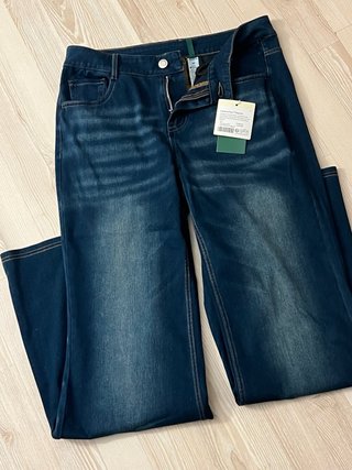 Pantalón Halara elástico azul