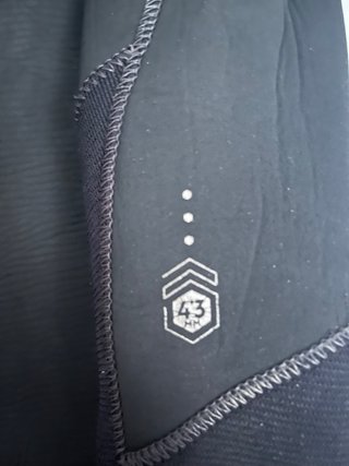 Traje de neopreno Talla XL Olaian 4/3 mm