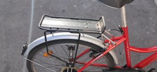 Bicicleta Paseo Mujer Roja