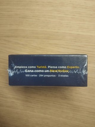 Juego de cartas ¿Cuánto sabes? Nueva York