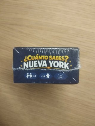 Juego de cartas ¿Cuánto sabes? Nueva York