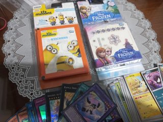 Lote Cartas Variadas: Yu-Gi-Oh, Pokémon, Star Wars