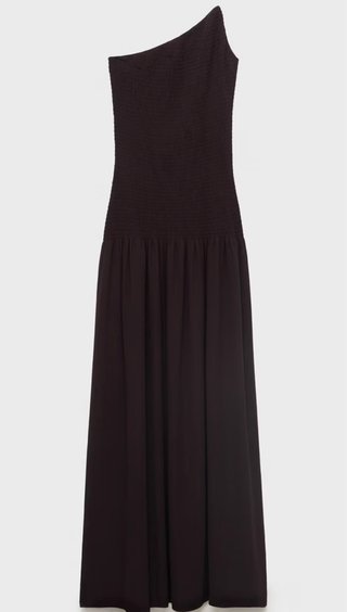 Vestido Midi Asimétrico Talla M