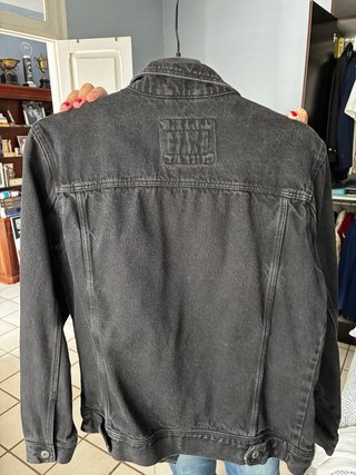 Chaqueta vaquera negra Pull&Bear
