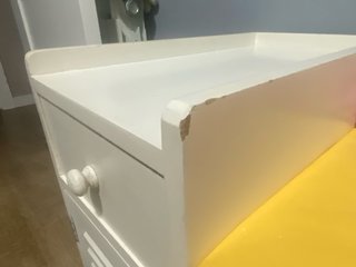 Banco Zapatero Blanco Madera
