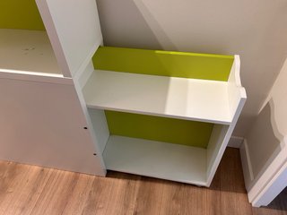 Cabecero infantil Flaxa Ikea verde