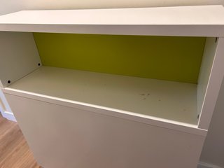 Cabecero infantil Flaxa Ikea verde