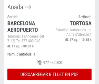 Tiquets autobus HIFE baratos