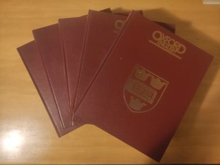Curso de inglés Oxford English (libros y casetes)