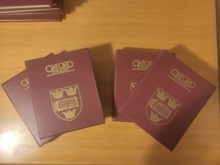 Curso de inglés Oxford English (libros y casetes)
