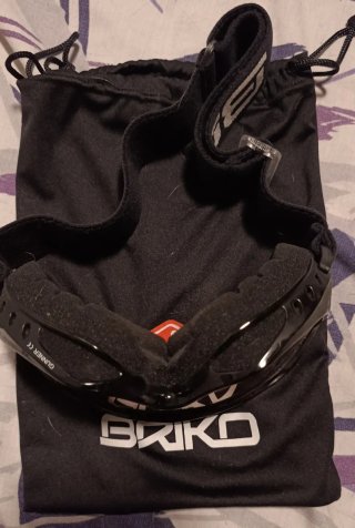 Máscara Briko Thrama Red DL Esquí/Snowboard