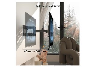 BONTEC Soporte TV Pared para Pantallas