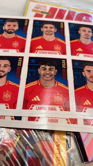 jugon campeones euro 2024 y 207 Lamine Rookie