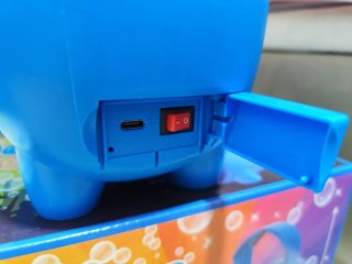 Máquina de Burbujas Azul