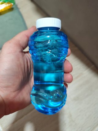 Máquina de Burbujas Azul