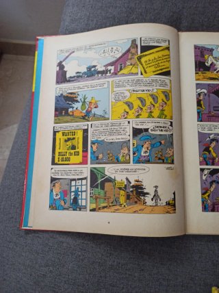 Billy el niño Lucky Luke -tintin y el lago de los