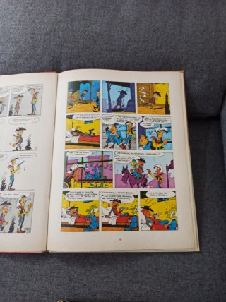 Billy el niño Lucky Luke -tintin y el lago de los