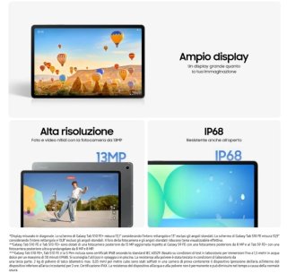 Samsung Galaxy Tab S10 FE 5G 12GB/256GB Grigio