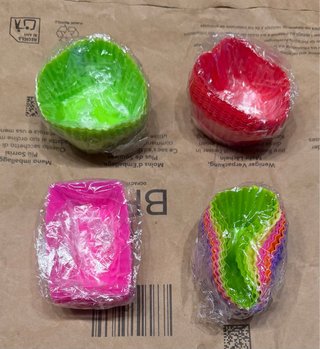 Stampi in silicone per muffin e cupcake nuovi