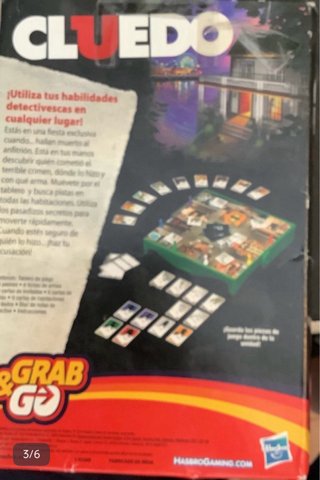 Juego de mesa Cluedo